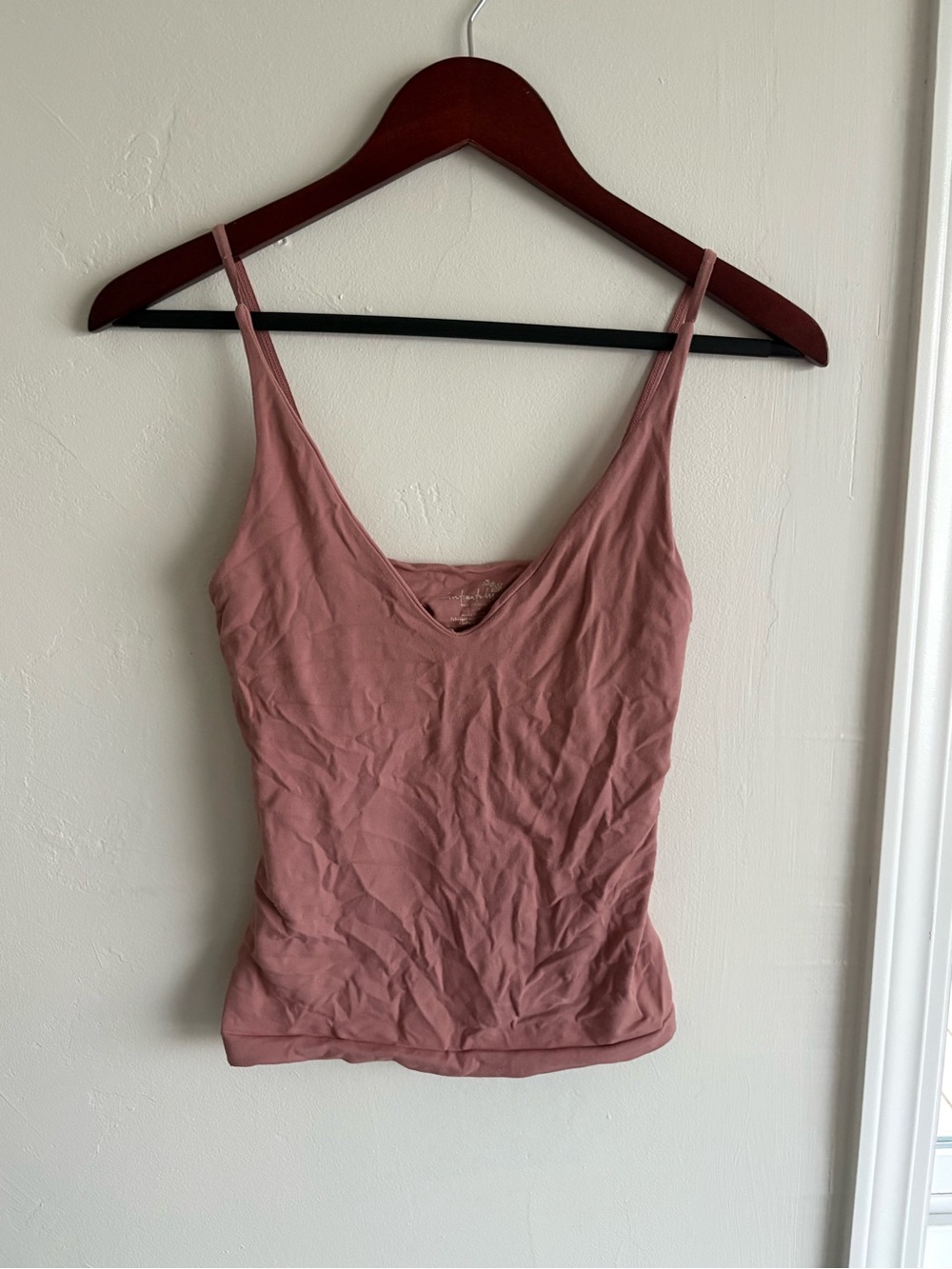 Free People Mauve Spaghetti Strap V-Neck Cami